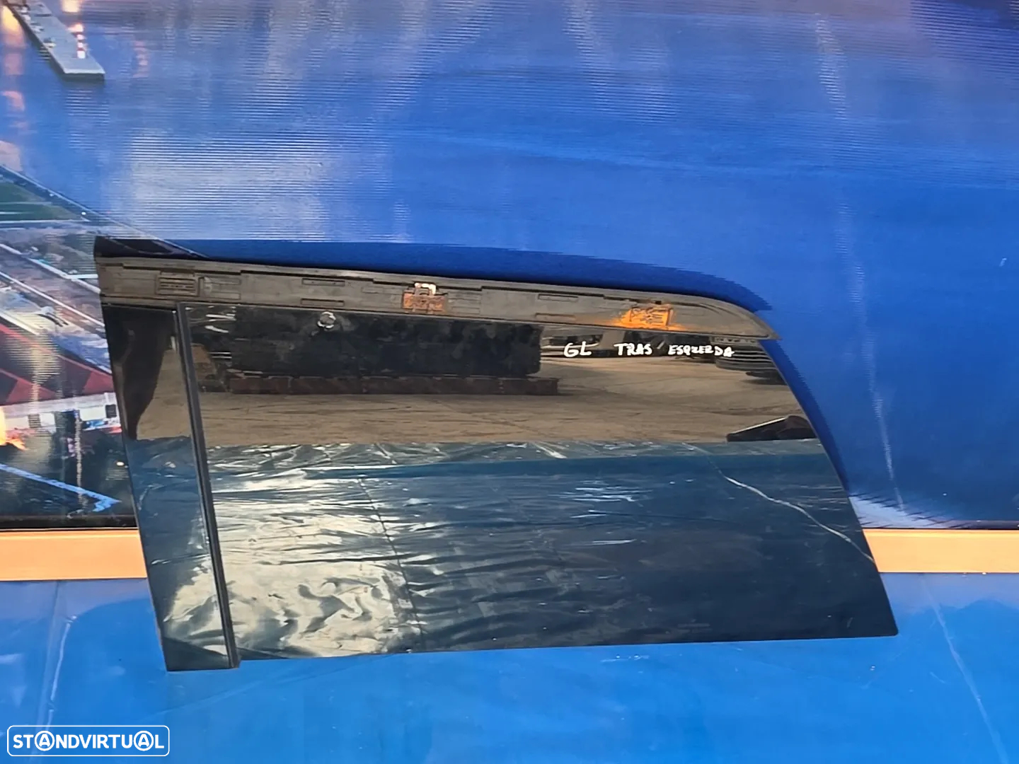 Vidro da painel traseira esquerda vidro laterais para mercedes w164 Gl 2006- Escuro - 3