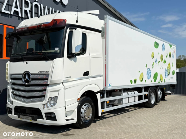 Mercedes-Benz Actros 2542 // E6 // chłodnia multitemperatura 22,5 Epal // winda // bitemperatua // świeżo z Niemiec // Idealny !!!