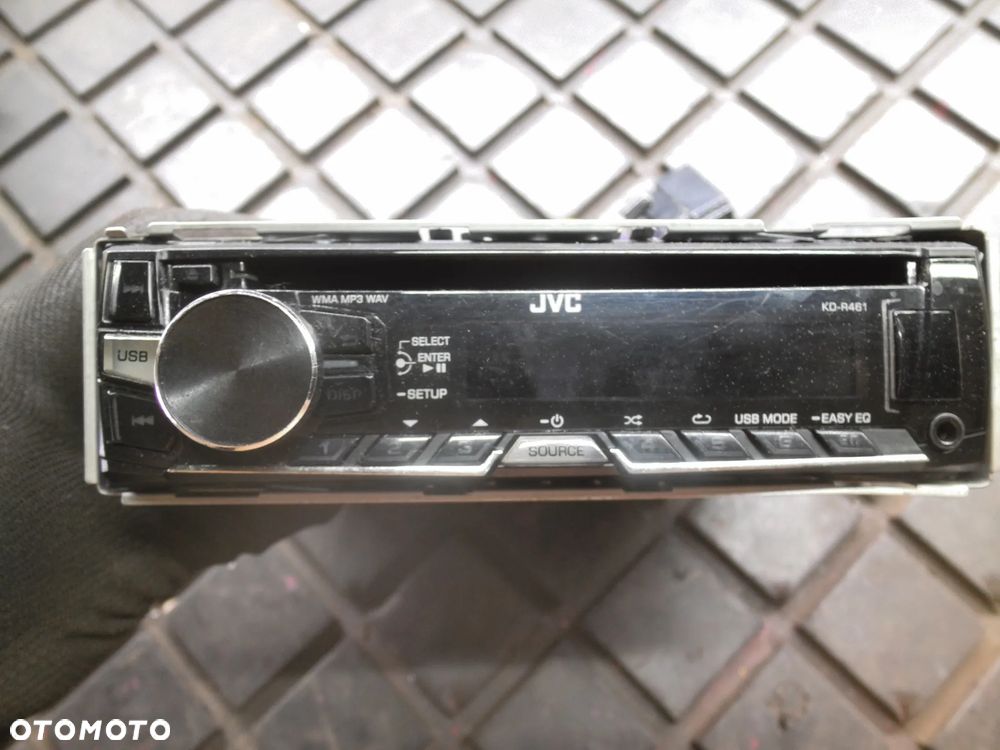 Radioodtwarzacz samochodowy JVC KD-R461 CD USB AUX - 1