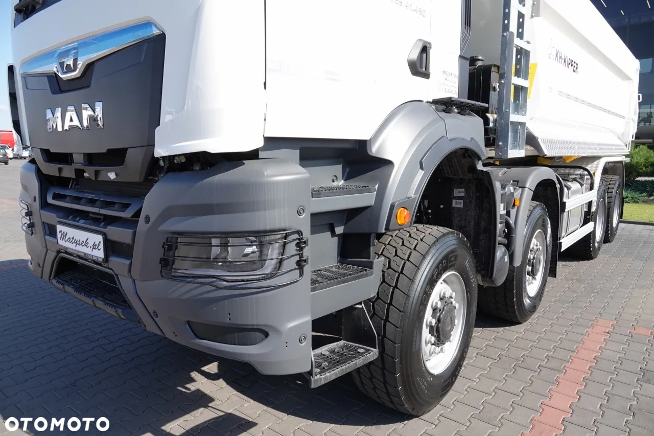 MAN TGS 41.480 / 8X8 / WYMIEŃ SWÓJ STARY NA NOWY / WYWROTKA TYLNOZSYPOWA / KH-KIPPER / MANUAL / FABRYCZNIE NOWA - 2024 R / DOSTĘPNY OD RĘKI - 17