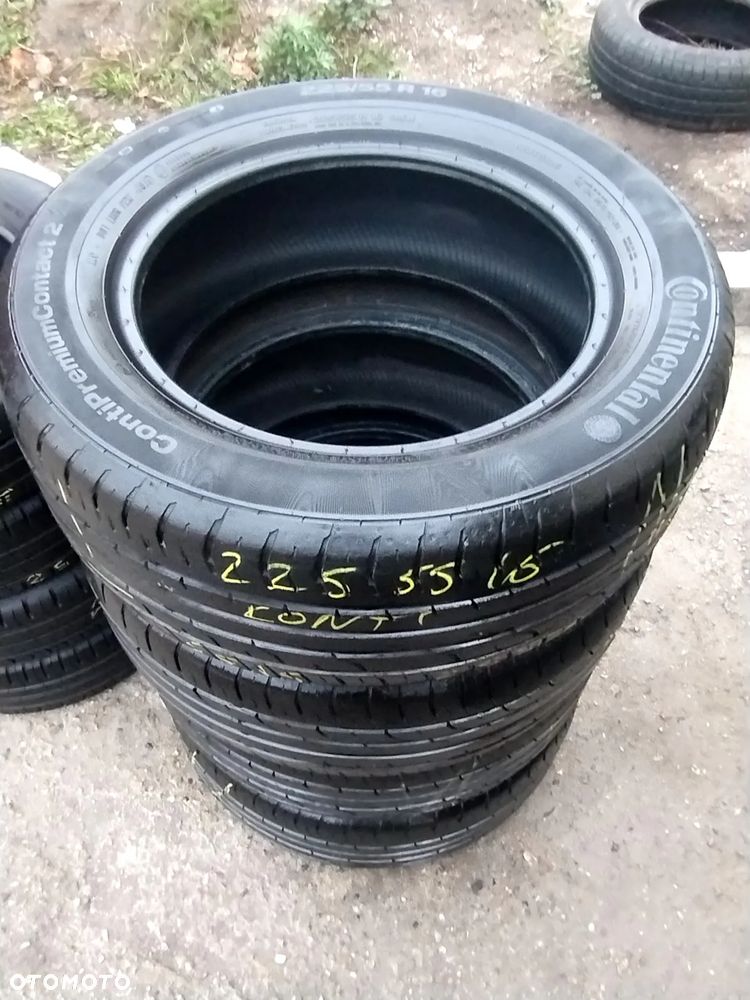 225/55R16 95W Opony Letnie Lato Continental ContiPremiumContact 2 MO 5,5mm Legnica ALU-RAD 225/55 - 8