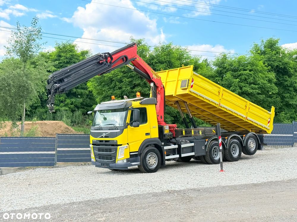 Volvo * Volvo FM 380 * Kiper Wywrotka * 8x4 * Kran Palfinger PK 27001-EH * Sprowadzony * - 30
