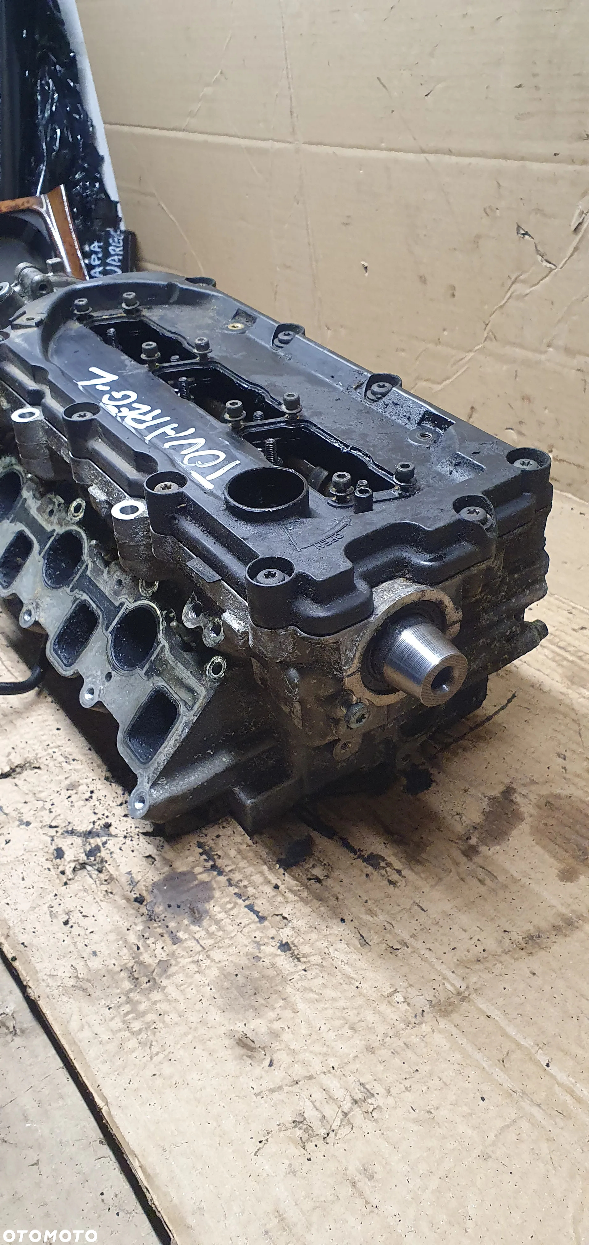 Głowica silnika lewa kompletna wałki VW Touareg 7L 3.0 TDI BKS 059353 059063BF - 3