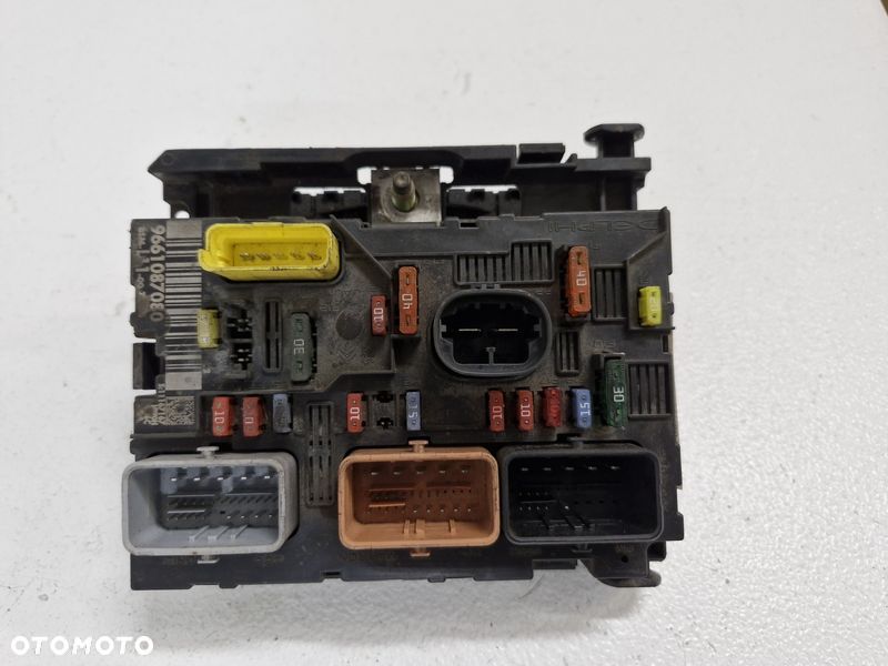 PEUGEOT 307 CC CABRIO SKRZYNKA BEZPIECZNIKÓW MODUŁ STEROWNIK 9661087080 - 1