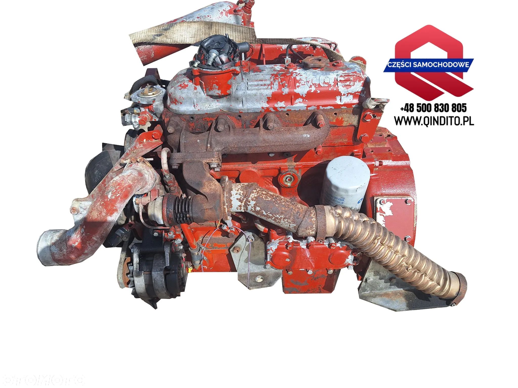 SILNIK IVECO FIAT 8040.45 3.9D 136KM EURO 2 AUTOSAN - 1
