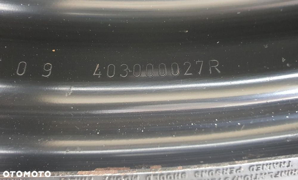 KOŁO ZAPASOWE 205/55/R16 6,5J ET47 5X114,3 RENAULT MEGANE III 403000027R - 5