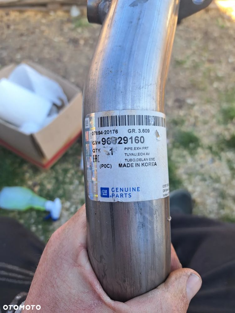 Rura kolanko wydechowa Łącznik Elastyczny Wydechu OPEL ANTARA 2.0 CDTI 96629160 Chevrolet Captiva - 5
