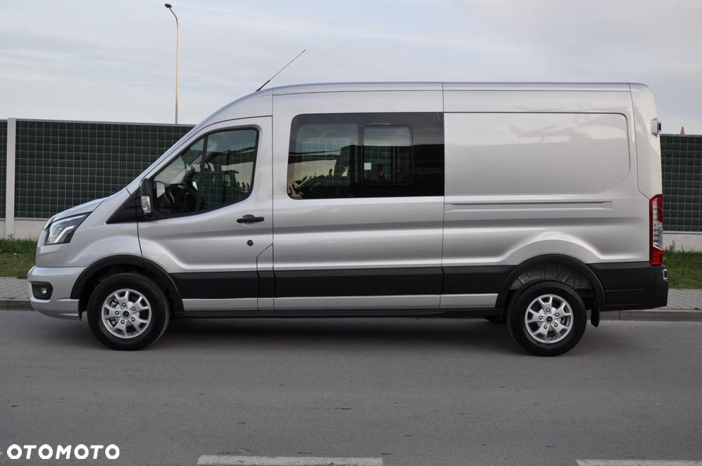 Ford TRANSIT DCIV MCA 2.0 New EcoBlue 170 KM A6 FWD Limited Brygadowy 6 osobowy 350 L3H2 Fabrycznie Nowy Dostępny od Ręki!!! - 3