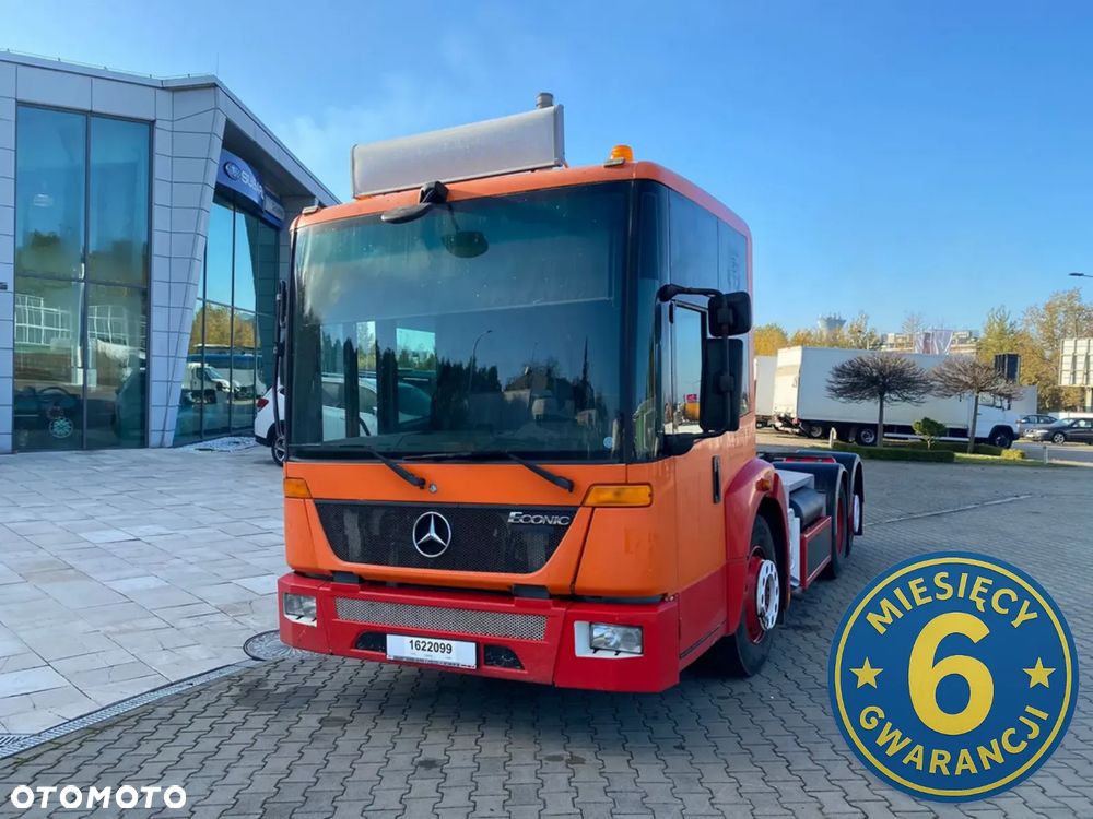 Mercedes-Benz Econic 2628 / RAMA DO ZABUDOWY / 3 OŚ SKRĘTNA / CNG / LEGALIZACJA GRATIS / EURO 6 / MOŻLIWOSC TRANSPORTU / NAJTAŃSZY W PL! / 1 WŁ. - 1