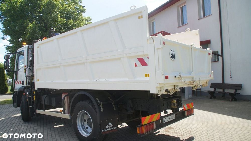Iveco Euro Cargo 140E22K 6-cyl * DMC14T * Hds PM 8 4.2T * Przebieg 145oooKm * Mocny Kipper * Blokada Mostu * Wywrotka * Wywrot ***IMPORT*** - 4