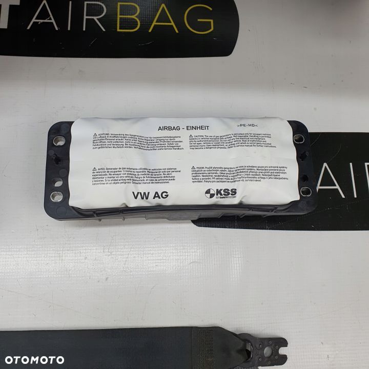 SKODA OCTAVIA III 3 5E0 DESKA ROZDZIELCZA KONSOLA KOKPIT PULPIT PODUSZKI AIRBAG AIR BAG PASY KIT SET - 7