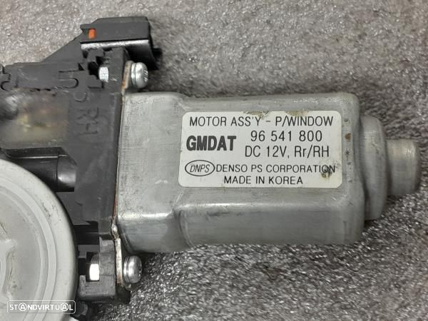 Motor Elevador Porta Tras Esq Chevrolet Aveo / Kalos Três Volumes (T25 - 3
