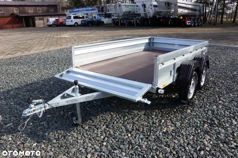 Zaslaw 2 osie, przyczepa towarowa MOCNA I SOLDNA DMC 750 KG - 12