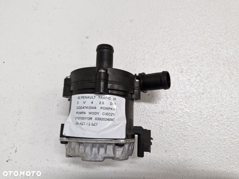 trafic iii vivaro b talento ii 2.0dci dodatkowa pompa wody 210100113r 0392024097 - 2