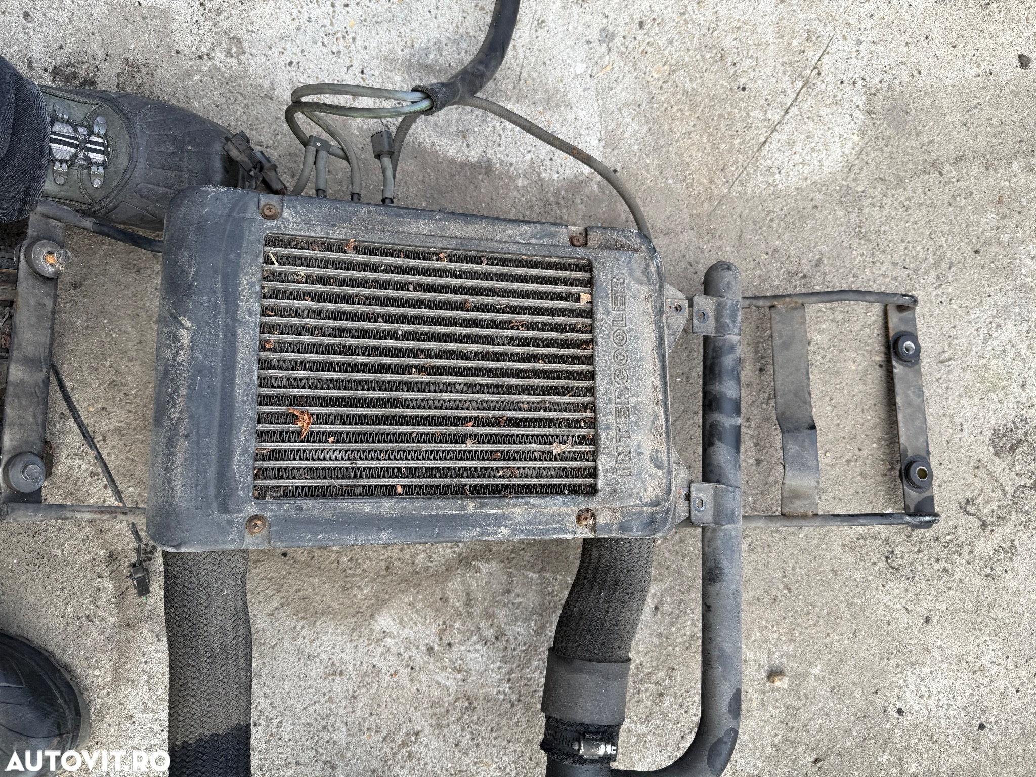 Alternator generator dinam cu pompa de vacuum vacum Hyundai Galloper Galoper 25 TD 2003 compresor clima ac radiator intercooler cu gmc sonde și electrvlave - 8