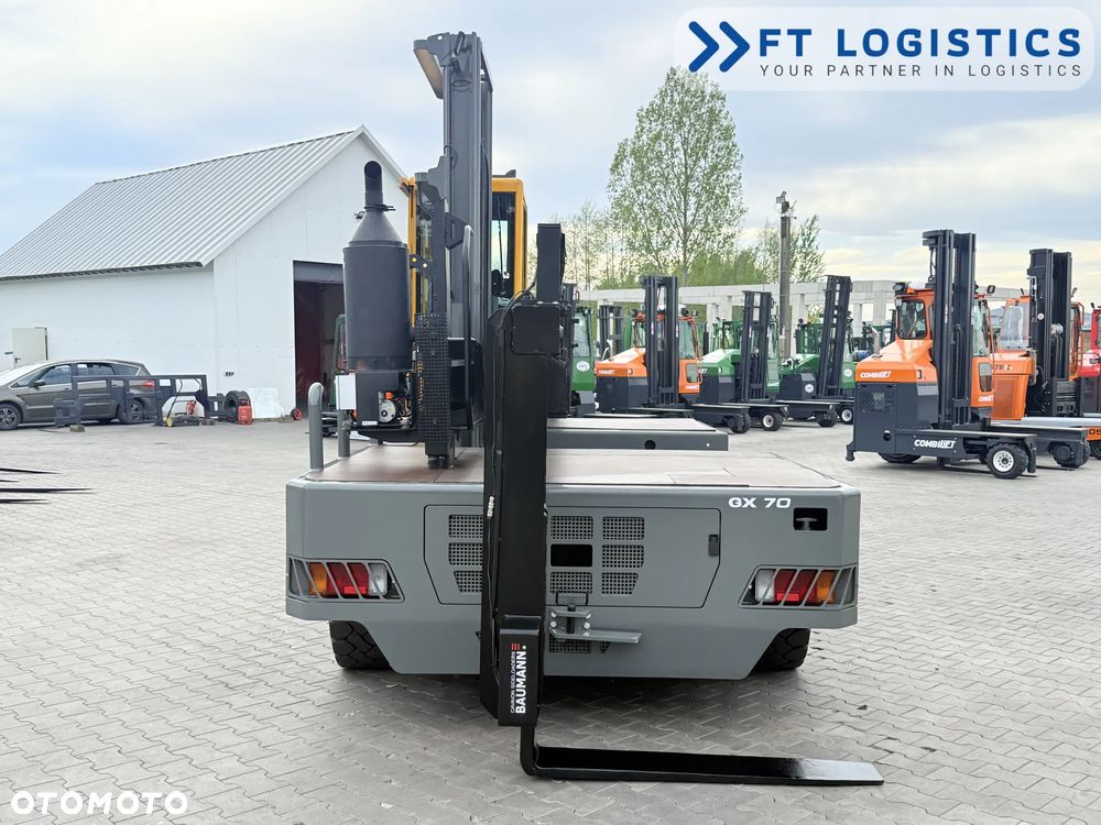 Baumann WÓZEK BOCZNY | BAUMANN GX 70.50 / 14-11,5 45 | DIESEL | DUPLEX 4500MM | HYDRAULICZNA TRAWERSA 14000MM | NOWE OPONY | PO SERWISIE | STAN IDEALNY | Szeroka oferta wózków czterokierunkowych i bocznych, dopasowanych do różnorodnych potrzeb i zastosowań - 10
