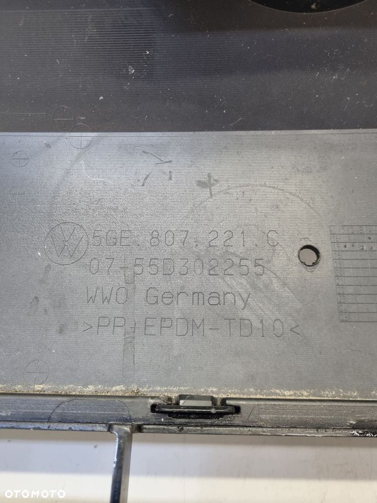 vw volkswagen e-golf e golf 5ge lift zderzak przód przedni - 9