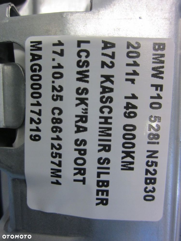 BMW F13 F06 F12 PODUSZKA USA KOLANOWA AIRBAG KIEROWCY 9181128 72129181128 - 9