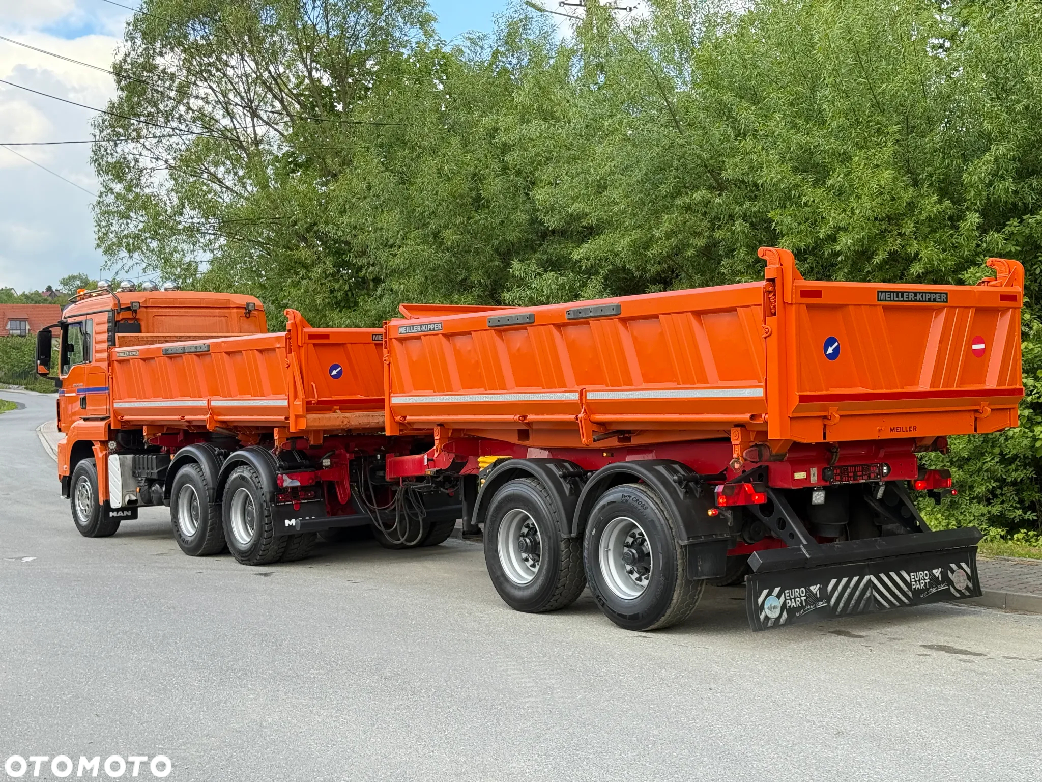 Meiller * Przyczepa Tandem * Meiller * Bordmatic Kiper Wywrotka x3 * Stan Idealny - 16