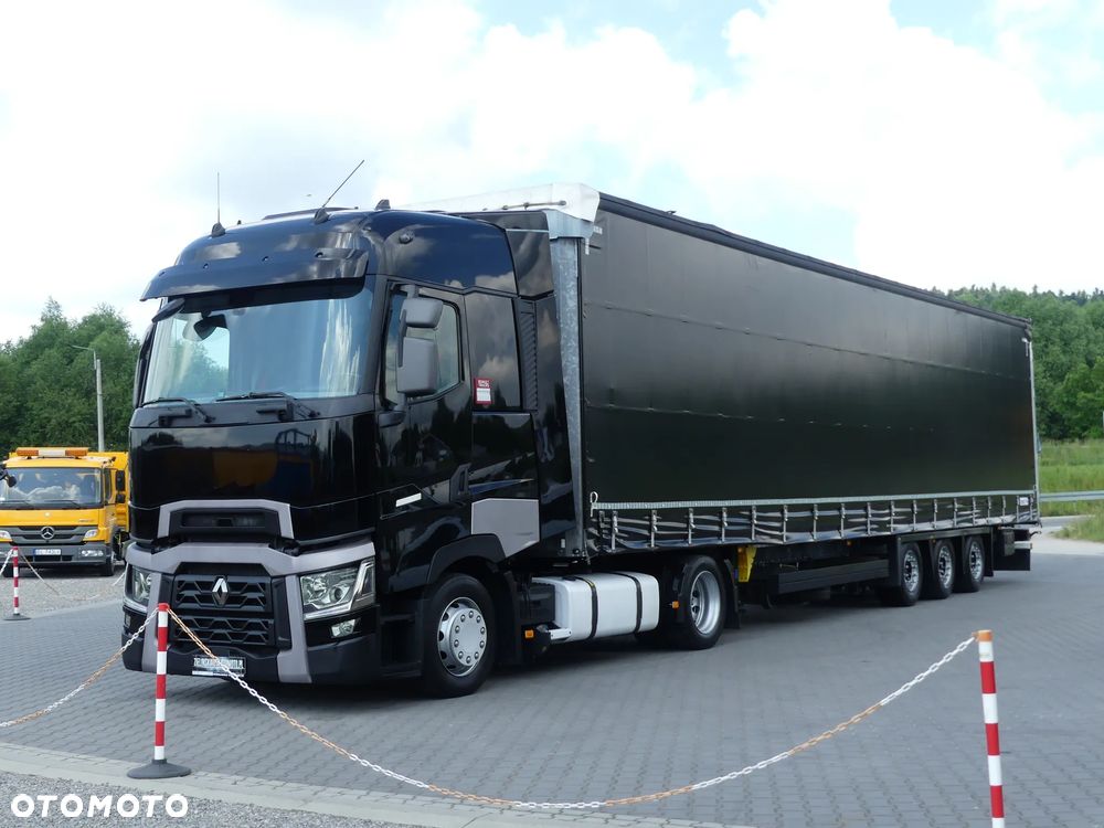 Renault T440 13L  + SCHMITZ FIRANKA / ZESTAW MEGA / AUTOMAT / - 1