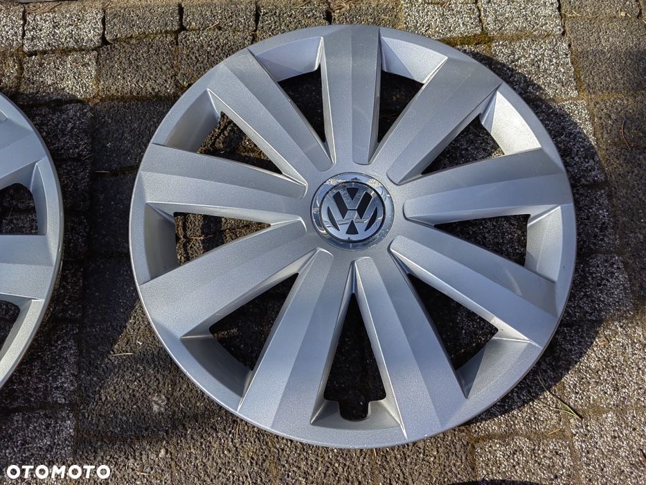 Kołpaki 16 cali komplet Oryginalne 3AA Caddy Passat Touran - 3