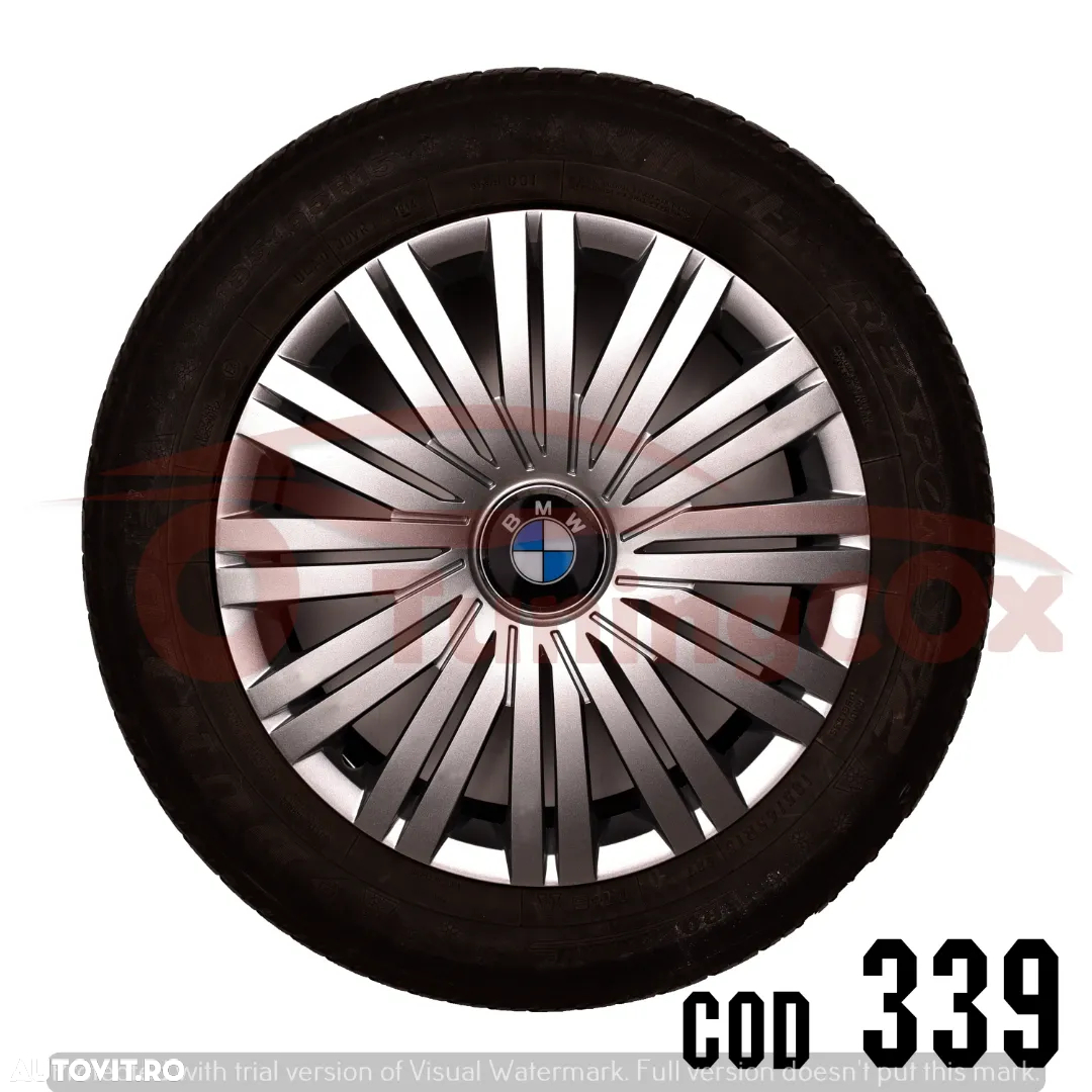 Capace roti R15 BMW la set de 4 buc,covorase interioare,manson schimbator - 12