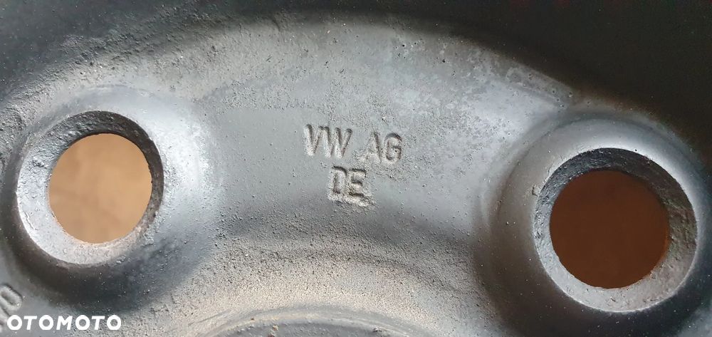 Felga stalowa VW 5x112 6.5J ET42 16" R16 VW Passat B6 3C0601027H - 4