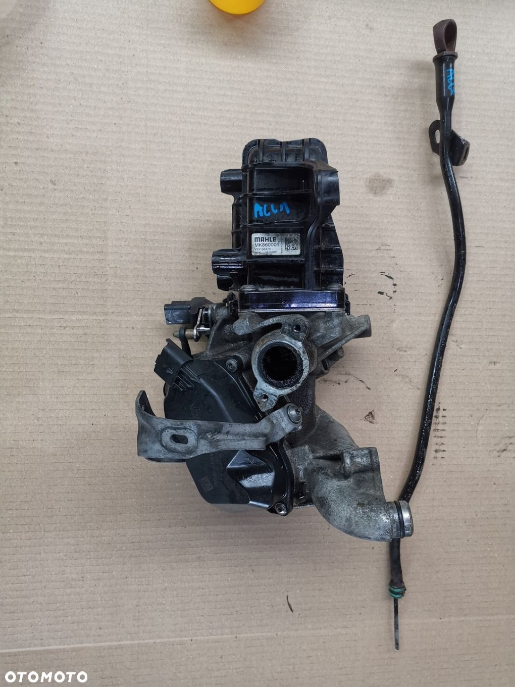 ZAWÓR EGR CHŁODNICA SPALIN 2.0 HDI CITROEN JUMPY EXPERT 1682611680 MK860001 - 1