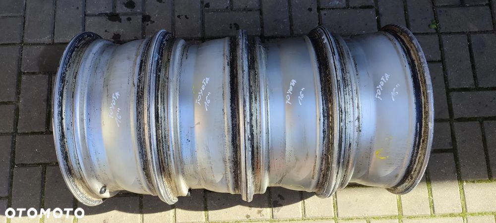 FELGI ALUMINIOWE 5x114.3 42611-05230 6.5Jx16 CALI ET45 TOYOTA KOMPLET AVENSIS T25 T27 VERSO AURIS 4 SZTUKI - 12