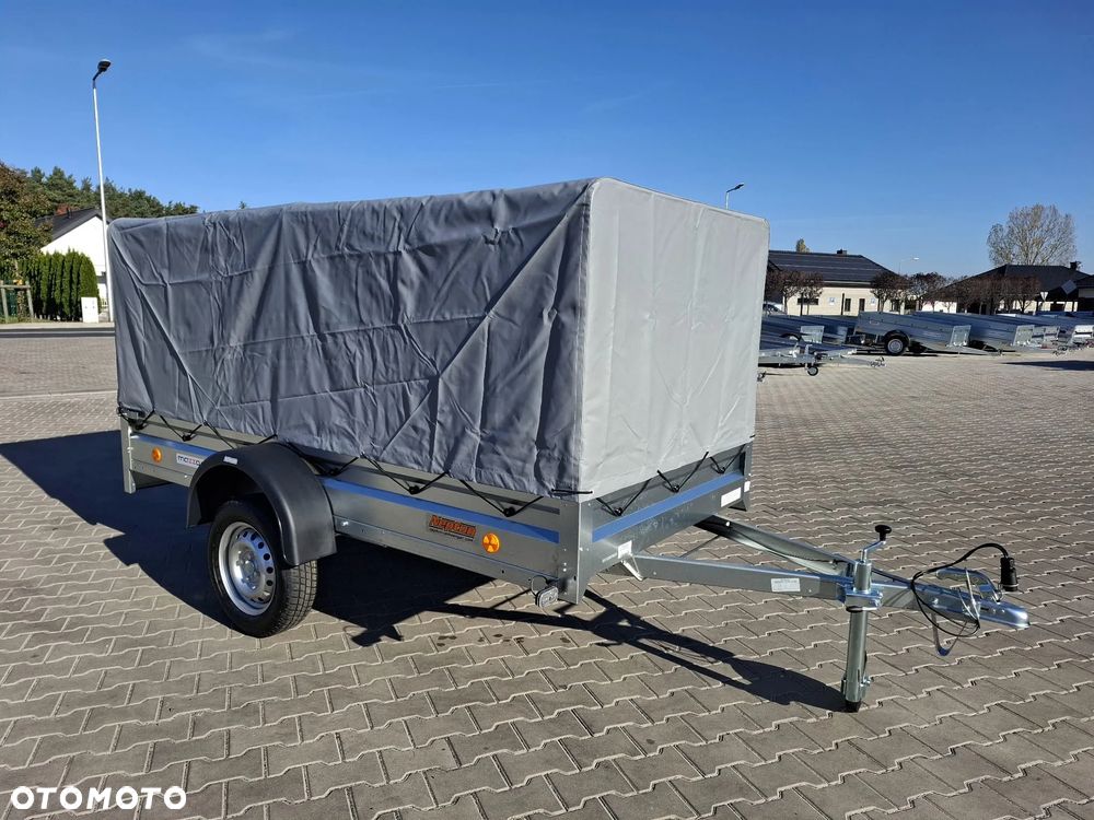 Neptun DOSTAWA Przyczepka 263x129x110cm N7-263 ptw PROMOCJA! Lekka przyczepa jednoosiowa ze stelażem i plandeką GN114 - 32