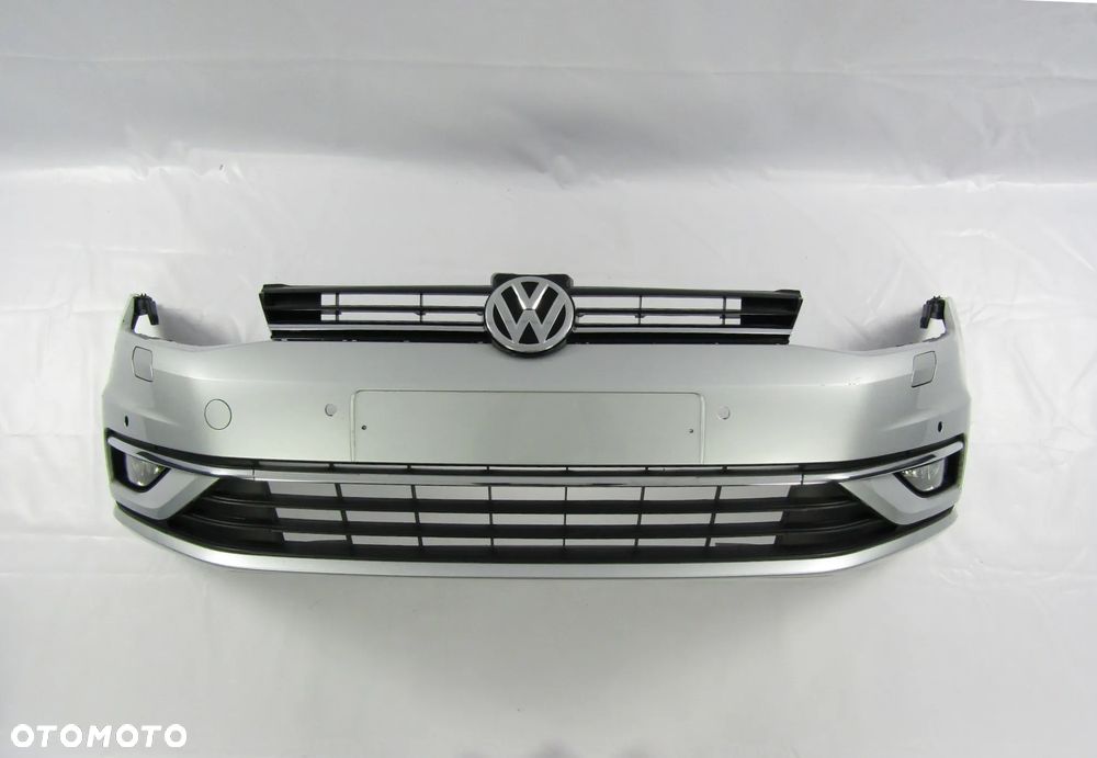 Zderzak przedni VW Golf 7 17 - 20 Sprysk. / Pdc-6 Lakier LA7W - 4