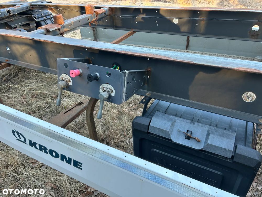 Krone BDF PRZYCZEPA / PODKONTENEROWA / POD KONTENER / OPONY 385/65 R 22.5 / DOSTĘPNE 3 SZTUKI DO WYBORU / TRANSPORT DO 100 KM GRATIS !! - 21