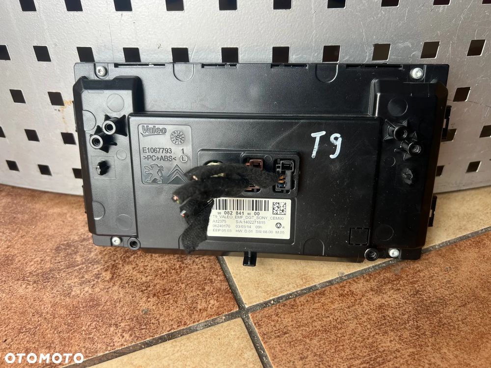 EKRAN MONITOR WYŚWIETLACZ NAWIGACJA PEUGEOT 308 II T9 9808284180 2014 ROK EUROPA - 3