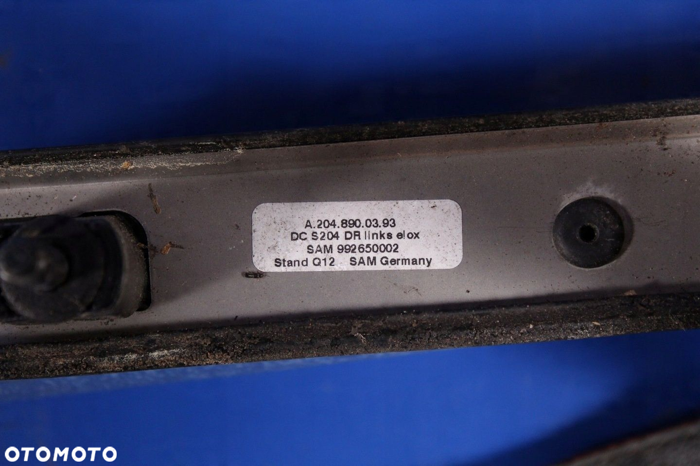 RELINGI DACHOWE MERCEDES C KLASA W204 09r CHROM - 14