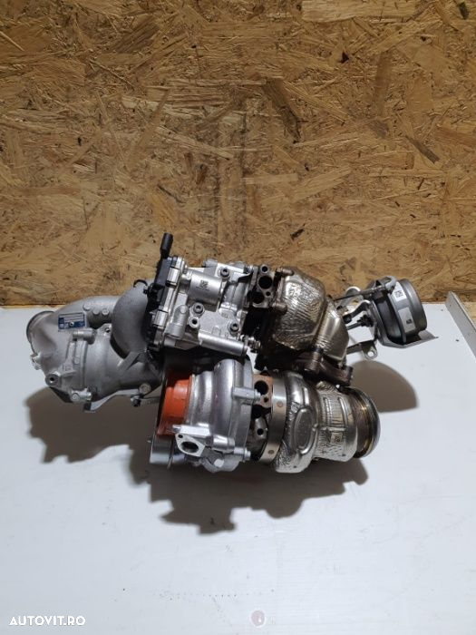 Turbina Turbo Bi-Turbo Mercedes GLC X253 W253 2.0 Cdi Euro 6 Motor 654