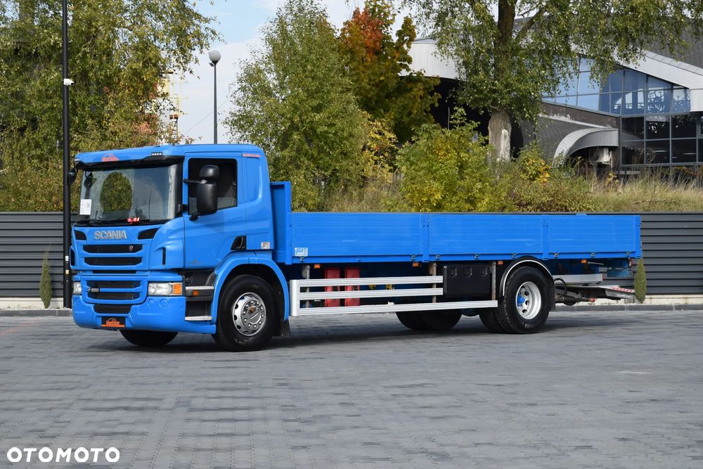Scania P250 / EURO 6 / SKRZYNIA 7.8 M / WINDA DHOLLANDIA / PODUSZKI NA TYLNEJ OSI / RETARDER / KLIMA / TEMPOMAT / SERWISOWANY / SPROWADZONY - 1