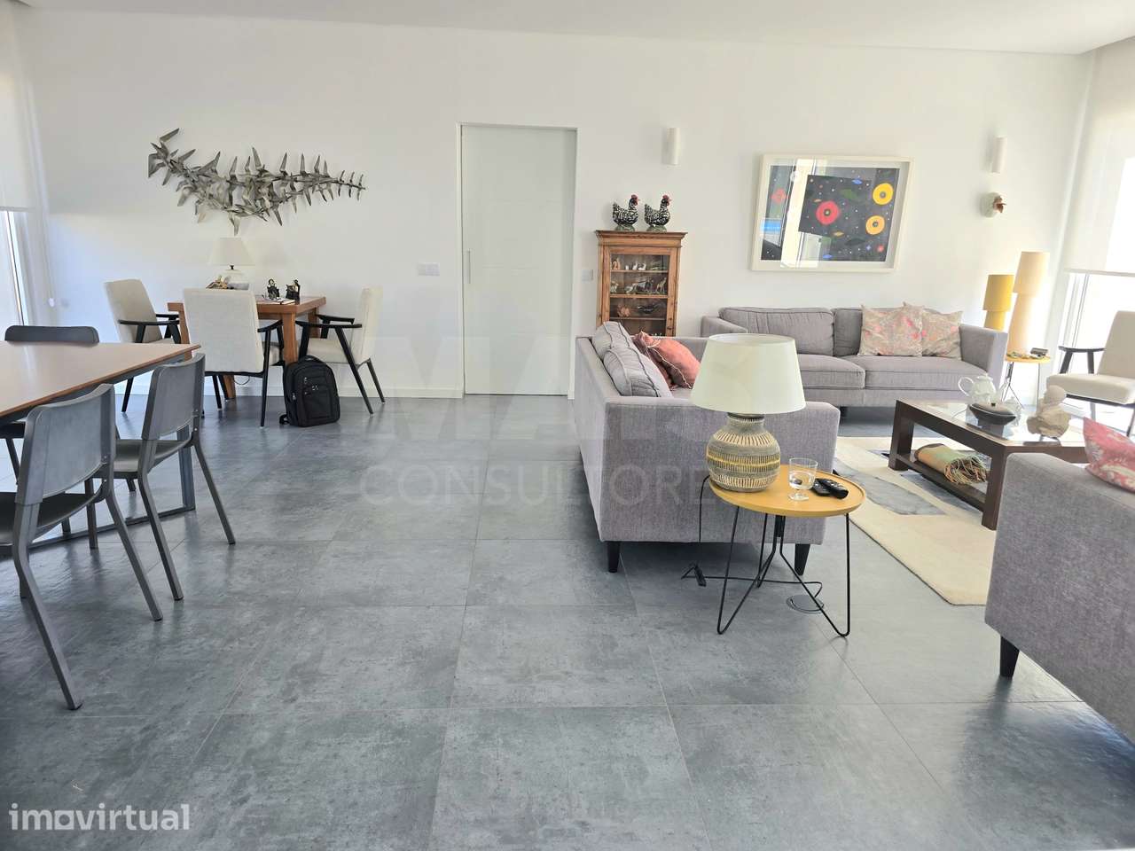 Moradia T4 térrea contemporânea com anexo T2 independente | Lote co... - Grande imagem: 3/35