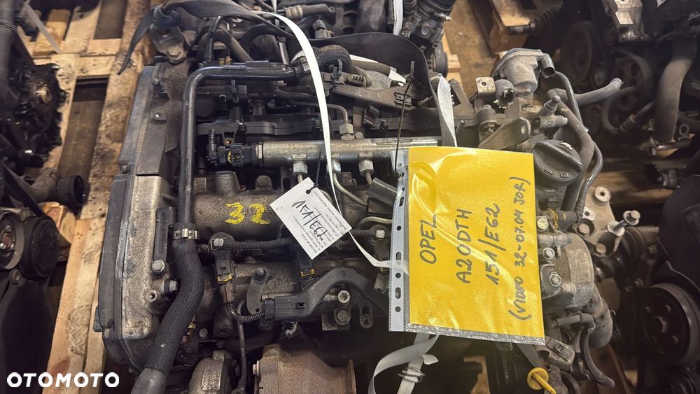 Opel A20DTH 2.0 diesel silnik kompletny z pełnym osprzętem gotowy do montażu VIDEO PRACY SILNIKA - WHATSAPP LUB LINK W OPISIE - 6