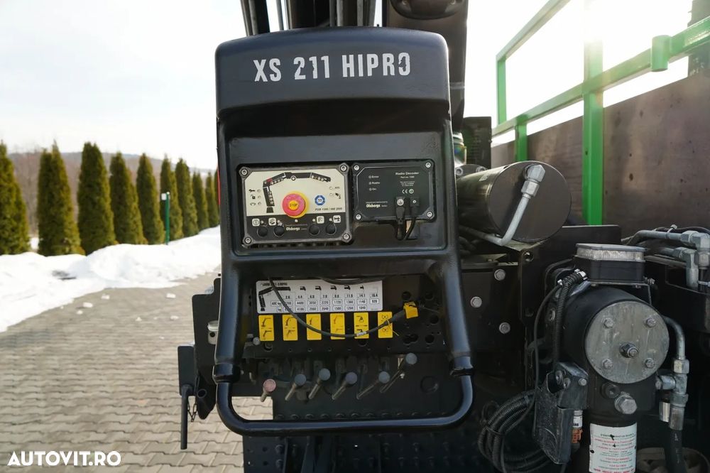 Mercedes-Benz OCS 3240 / 8x4 / LIVRARE - 7,2 M / + HIAB 211 HDS / RADIOCOMANDĂ / ROTATOARE / FURCĂ / PUNCT DE RIDICARE / EURO 6 - 18