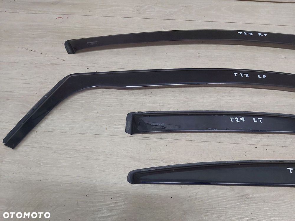 Toyota Avensis T27 Lift T29 owiewka szyby drzwi owiewki 4szt SEDAN - 3