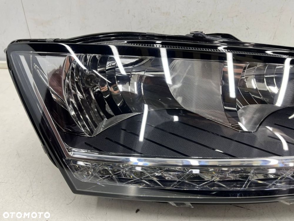 Lampa reflektor Skoda Fabia 3 III LIFT 18-22r. prawa przednia zwykła ORYGINALNA Europa 6v1941016d - 4