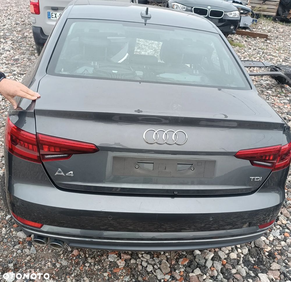 KLAPA BAGAŻNIKA POKRYWA AUDI A4 B9 LZ7S SEDAN - 1