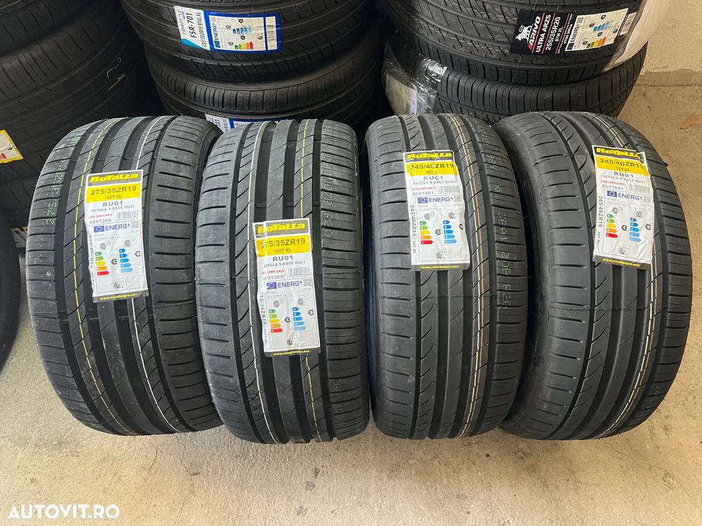 4 anvelope vara 245-40-19 si 275-35-19 BMW F10 F11 OPEl Mercedes E class BMW G30 E class W212 W213 - 1