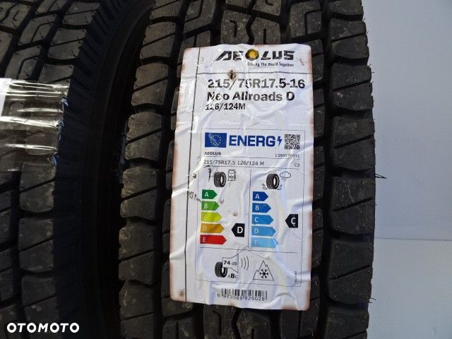 OPONY 215/75/17,5 4szt AEOLUS NOWE (21726) - 4
