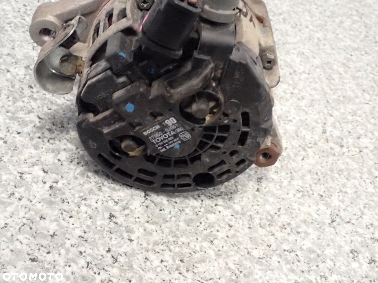 TOYOTA YARIS II 1.3 BENZ 06-09 ALTERNATOR PRZEDLIFT - 4