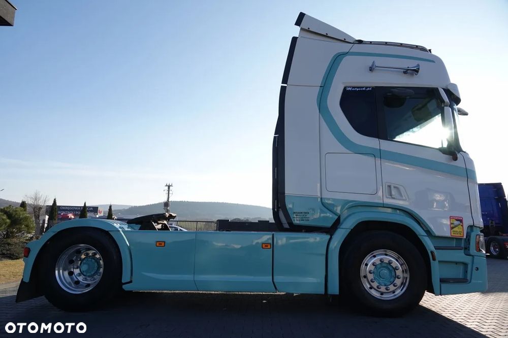 Scania R 450 / RETARDER / KLIMA POSTOJOWA / CAŁA NA PODUSZKACH / ALUSY / OPONY 100 % / SPROWADZONA / PO KONTRAKCIE SERWISOWYM - 10