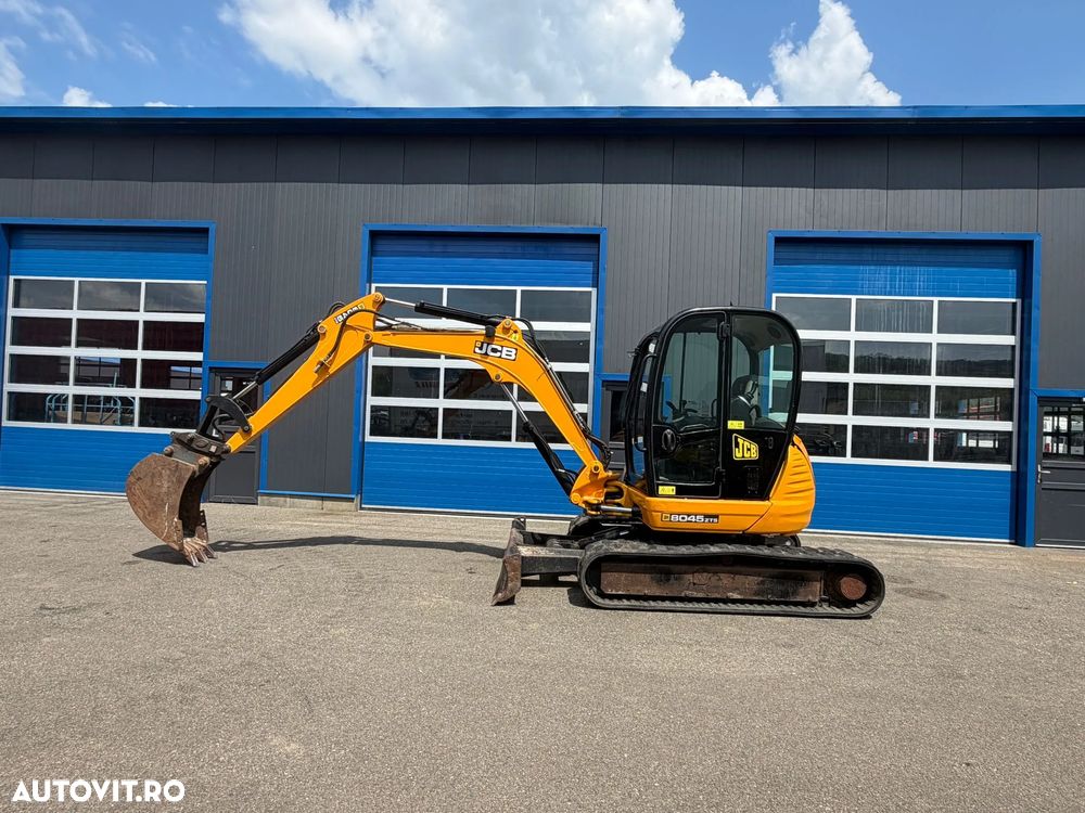 JCB Excavator pe șenile din cauciuc JCB 8045 ZTS 4.5T - 9