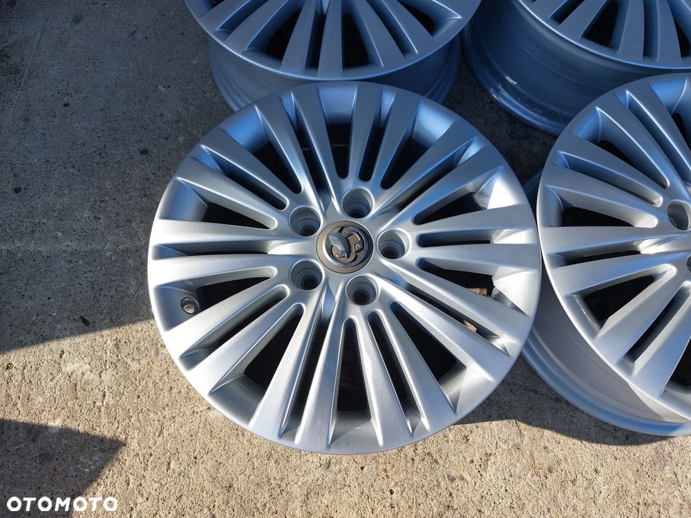 OPEL MERIVA B A ZAFIRA B ASTRA H FELGI ALUMINIOWE R16 6.5J ET39 5X110 GM ORYGINAŁ JAK NOWE! - 5