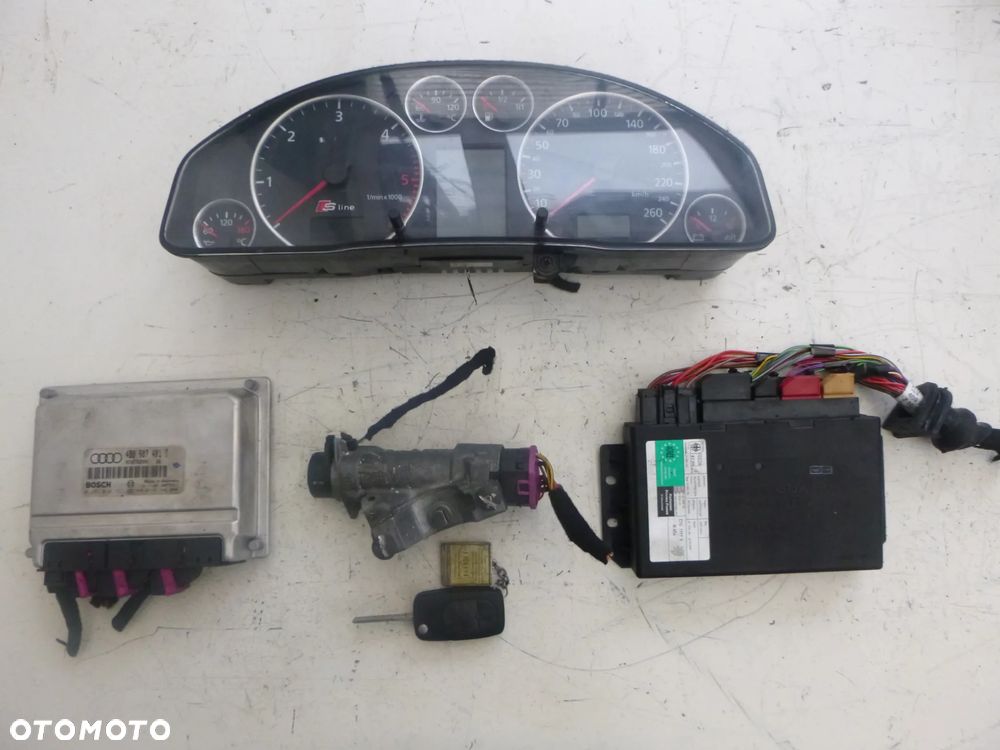 Audi A6 C5 2,5 TDI sterownik 4B0962258D 4B0907401T - 1