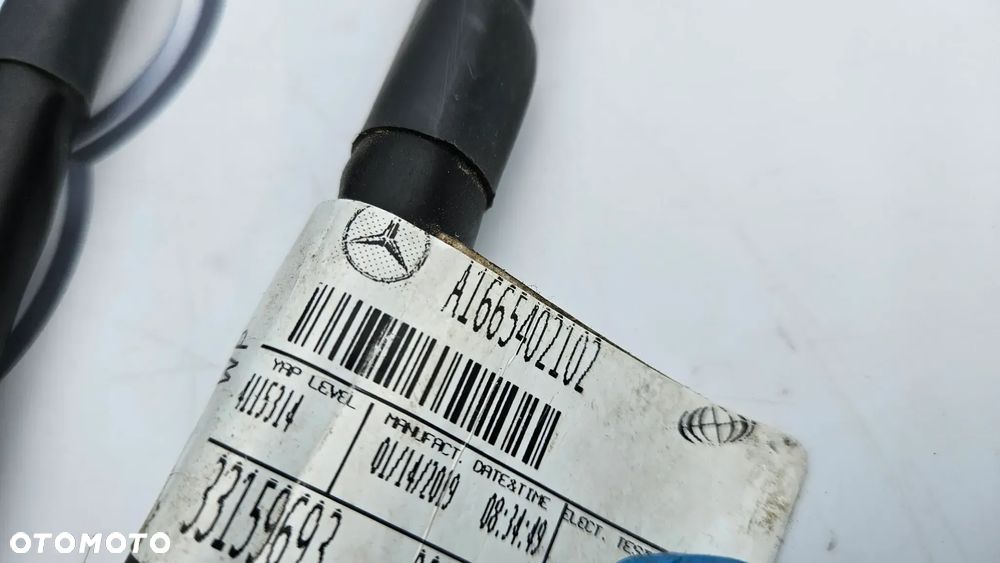 MERCEDES ML 166 GL GLE 292 350 CDI Wiązka elektryczna Instalacja osprzętu silnika A1665402102 - 6
